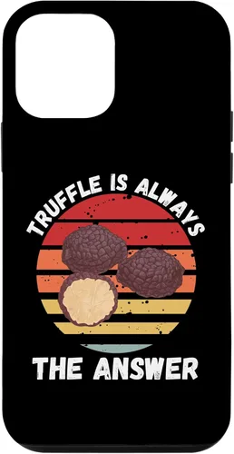 Vista 12 de iPhone 11 Pro Vintage Truffle Is Always The Answer Retro Food Lover Case