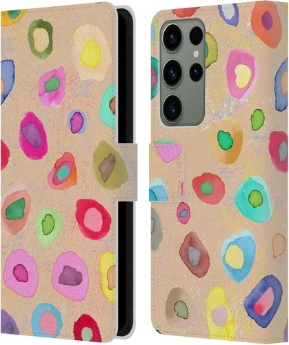 Vista 11 de Head Case Designs Officially Licensed Ninola Ditsy Flowers Yellow Nature Bold Leather Wallet Case Compatible with Samsung Galaxy A07 4G