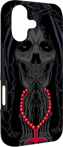 Vista 3 de La Calavera Catrina Santa Muerte - Funda para iPhone 17