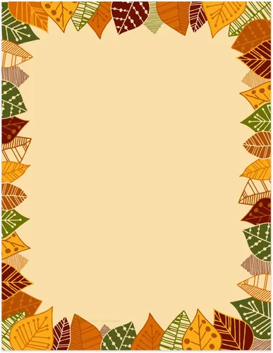 Vista 7 de Membrete festivo de Acción de Gracias, 50 hojas, papel festivo de otoño de 8.5 x 11 pulgadas, papel decorativo de hojas de otoño con membrete
