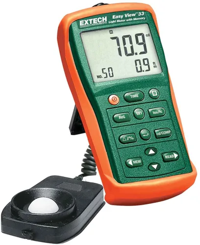 Vista 2 de Extech Medidor de luz de amplio rango EA30 Easy View (velas de 40 a 40,000 pies)