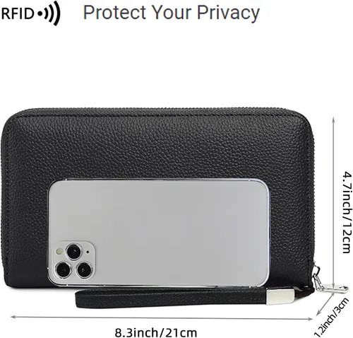 Vista 7 de Billeteras con múltiples ranuras para tarjetas con muchas ranuras para tarjetas con muchas ranuras para tarjetas para mujeres, carteras