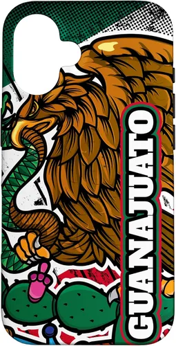 Vista 32 de Guanajuato, Aguila de la Bandera de Mexico Case for iPhone 17