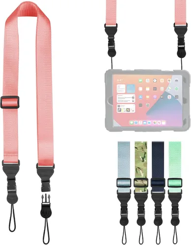Vista 30 de FIEIL Correa de hombro ajustable, correa de nailon para cámara, cómoda correa para el cuello para iPad, tableta de teléfono celular, cámara, laptop