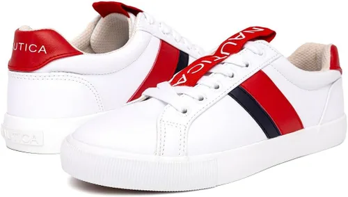 Vista 6 de Nautica Zapatos casuales de tenis con cordones para mujer