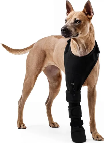 Vista 9 de ROZKITCH Protector de heridas de patas de perro, protectores de patas de Púrpura