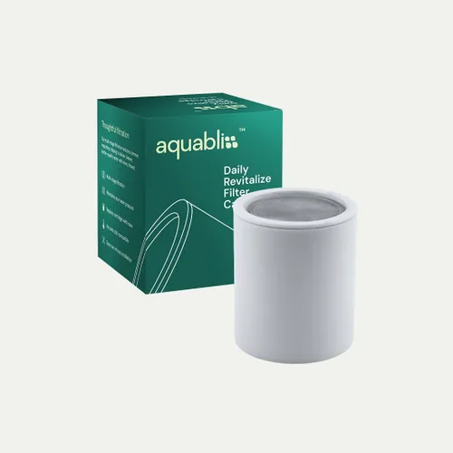 Vista 2 de AquaBliss Cartucho de repuesto de filtro de ducha de alto rendimiento – Reduce los productos químicos y el cloro, restaura el equilibrio del pH