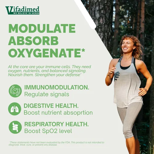 Vista 3 de Suplemento de apoyo inmunológico a base de hierbas, inmunidad herbaria, suplementos autoinmunes, inmunidad digestiva y respiratoria, Huang Qi