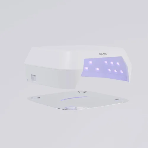 Vista 4 de 4BLANC® Lámpara de curado de uñas LED UV inteligente profesional con sensor y modo de cuidado de manos para manicura y pedicura