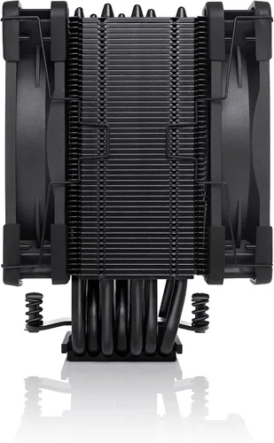 Vista 3 de Noctua NH-U12A chromax.negro, Enfriador de CPU de torre única de 120mm (negro) 158mm Height, High-End Low-Noise Cooling, For Intel & AMD, Dual