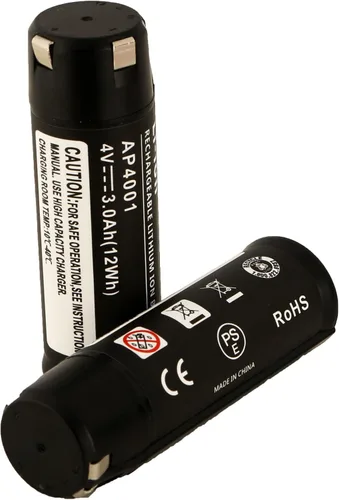 Vista 5 de Paquete de 2 baterías de 3000 mAh para Ryobi 4V AP4001, AP4302, AP4700, RLP416, RP4020, RP4300, RP4400, RP4520, RP4530, RP490, batería recargable