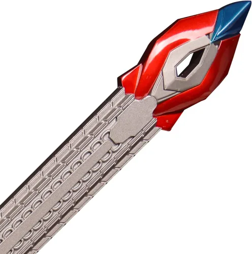 Vista 6 de OptimusPrime - Espada de anime para cosplay, hecha a mano, acero inoxidable, espada de película forjada a mano