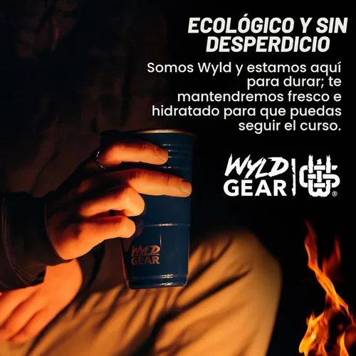 Vista 8 de Wyld Gear Taza de fiesta de 16 onzas, de acero inoxidable, reutilizable