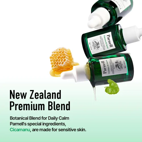 Vista 2 de Parnell Cicamanu 92 Serum (1.01 Fl Oz) 1.0 fl oz Melatonina, Centella Asiática Ceramida para la recuperación durante la noche y calmar la piel