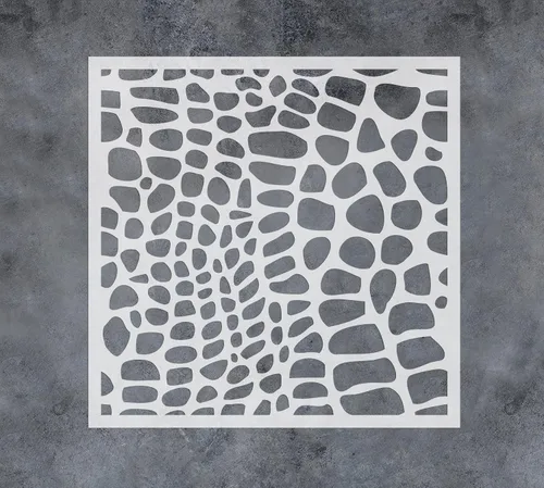 Vista 7 de GSS Designs - Plantillas de piel de animal para pintar sobre lienzo de madera, papel, tela, azulejos, animales, plantillas de impresión de piel, 12