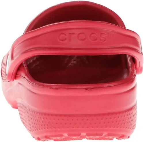 Vista 3 de Crocs Zuecos clásicos unisex para adultos, rojo, talla 5.5 de Reino Unido
