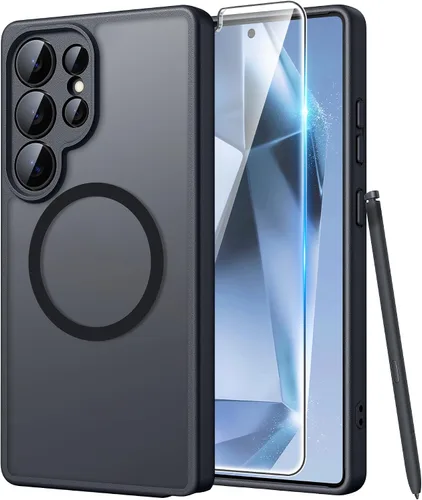 Vista 10 de FNTCASE - Funda para iPhone 16 Pro: magnética, mate, translúcida, de grado militar, protectora contra caídas, resistente, fina, duradera y a prueba