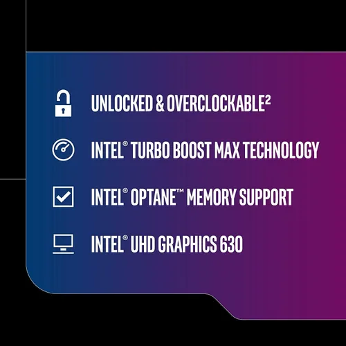 Vista 5 de Intel Procesador Core i9 i9-9900K Octa-core [8 Core] 3.60 GHz - Socket H4 LGA-1151 - Paquete al por menor