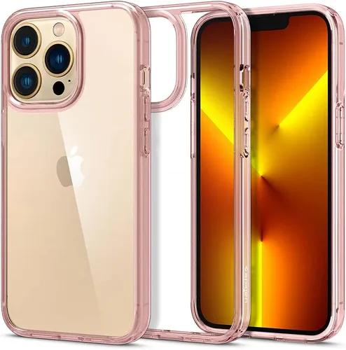 Vista 35 de Spigen Funda para iPhone 12 Mini, ultra híbrida, sin anillo magnético, antiamarilleo, transparente