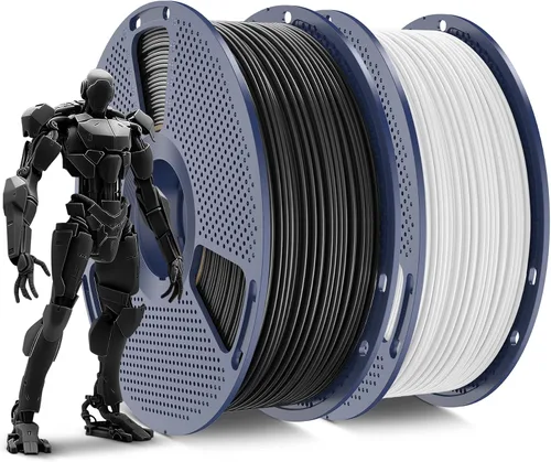 Vista 10 de SUNLU - Filamento ABS para impresora 3D de 1.75 mm, altamente resistente y duradero, resistencia al calor, excelente dureza, compatible con el 99%