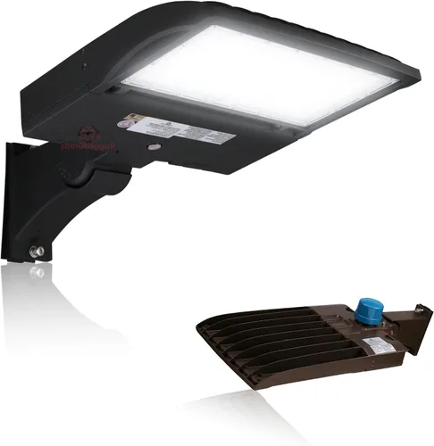Vista 20 de RuggedGrade Vatiaje de luz LED NextGen IV de 100 W para estacionamiento Negro