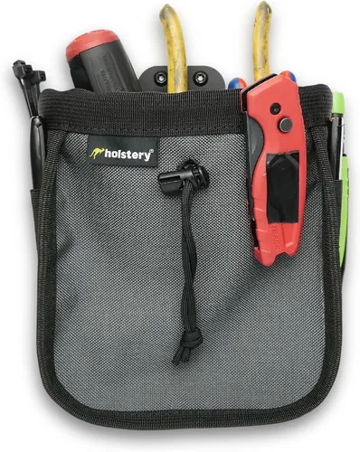 Vista 11 de Joey Pouch Clip-On Tool Belt Bag for Tools, Screws, and Nails - Great for an Electrician, HVAC Tech, Plumber, Carpenter, Contractor, Handy Man
