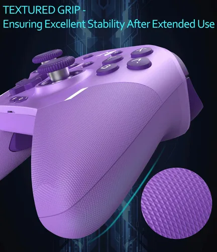 Vista 7 de MOBAPAD Elite Wireless Switch Controller for Nintendo Switch ProLiteOLED, HD Rumble Controller for PC Android iOS MacOS Steam Emulator, Local Macro