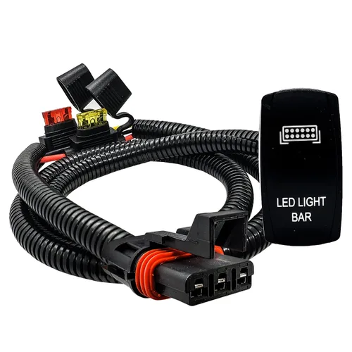Vista 15 de OZ-USA Kit de cables de enchufe de barra de bus de potencia con interruptor basculante de encendido/apagado compatible con Polaris Pulse Power