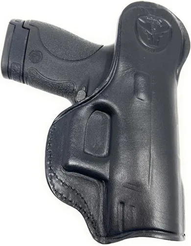 Vista 5 de Funda de Cuero Premium IWB Cardini - Glock 26, 27 y Sig P365XL, Taurus G3C y Walther P99