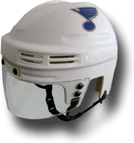 Vista 7 de SportStar Mini casco de exhibición de hockey - Blanco