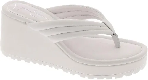 Vista 4 de Jessica Simpson Sandalias de cuña Kemnie para mujer