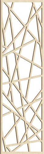 Vista 143 de Conway Paneles de pared decorativos de madera con calado, 9 3/8 pulgadas de ancho x 24 3/8 pulgadas de alto x 1/4 de alto, aliso
