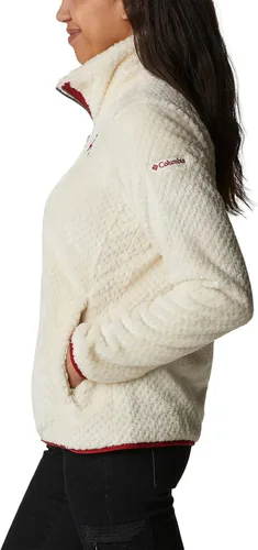 Vista 3 de Columbia Chaqueta de sherpa Collegiate Fire Side II con cierre completo para mujer