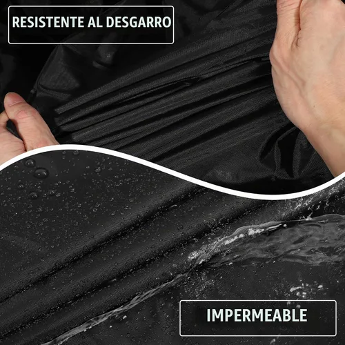 Vista 3 de X AUTOHAUX Funda impermeable de coche para Dodge Challenger SXT, GT, Hellcat, Scat Pack, SE, R/T, SRT8, T/A 2008-2023, resistente al viento