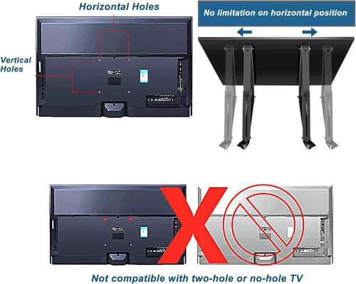 Vista 5 de Soporte de TV móvil de baja altura, carrito de pie para monitor, soporte de TV rodante con rueda para TV de pantalla plana curvada de 32 a 65