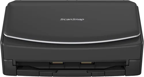 Vista 2 de Fujitsu ScanSnap iX1500 - Escáner de documentos dúplex a color con pantalla táctil para Mac o PC, color negro (versión 2018)