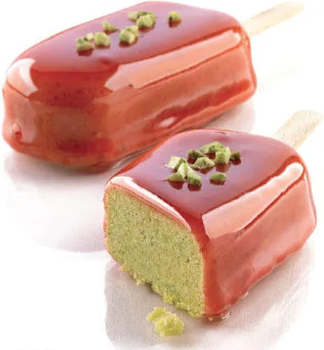 Vista 2 de Silikomart - Moldes de paletas de helado y pastel, 12 porciones de 3.0 fl oz, hacer paletas de hielo