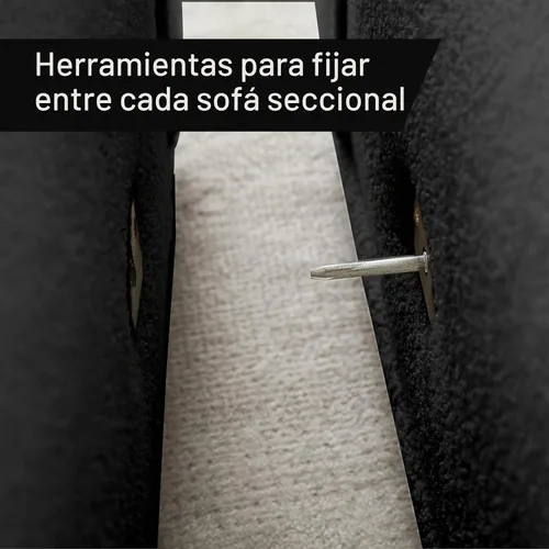 Vista 4 de Taburete otomano, reposapiés, banco de acento para entrada, comedor, sala de estar, dormitorio, extremo del sofá, color negro