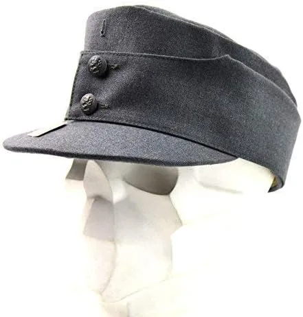 Vista 4 de Finnish army Gorra de campo original M65 Sombrero de lana de Finlandia con excedente militar