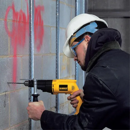 Vista 4 de DEWALT Taladro de martillo, 1/2 pulgada, 7.8 amperios, rango dual (DW505)