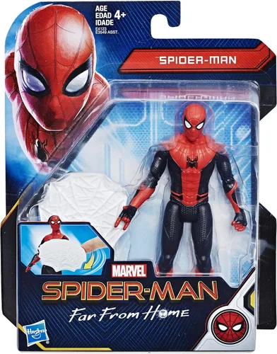 Vista 2 de Spider-Man: Far from Home Web Shield - Figura de acción de héroe a escala de 6 pulgadas, a partir de 4 años