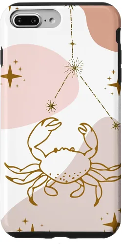 Vista 12 de Cancer Celestial Zodiac Sign Constellation Pastel Aesthetic Case for iPhone 17