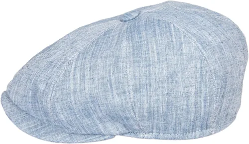 Vista 7 de Gorra de verano de algodón de 8 paneles para hombres y mujeres, sombrero clásico de panadero vintage