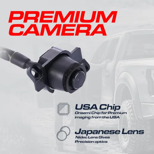 Vista 3 de Master Tailgaters Repuesto para cámara de respaldo Chrysler 200 Sedan (2012-2017), pieza OE # 68230085AG, 68230085AF, 68230085AE, 68230085AD