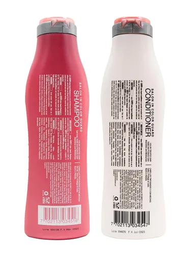 Vista 4 de RECAMIER - Champú acondicionador para cabello teñido de 10.1 onzas, protector UV + 2 inyecciones de nanoqueratina