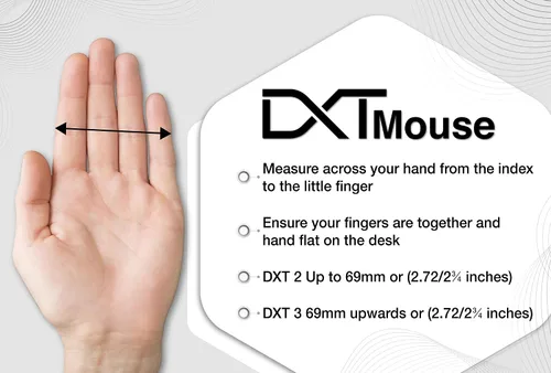 Vista 7 de KINESIS Ratón vertical ergonómico DXT Mouse 3 (RF inalámbrico)