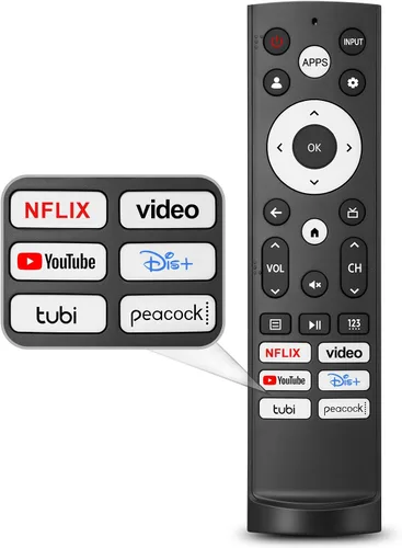 Vista 12 de Paquete de 2 controles remotos de repuesto para Samsung Smart TV, sin