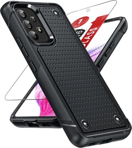 Vista 30 de LeYi Funda para Galaxy S21 FE-5G: Funda Samsung S21 FE con protector de pantalla, doble capa protectora de policarbonato duro y TPU suave Android