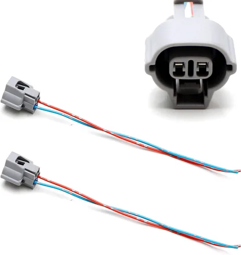 Vista 6 de iJDMTOY Par de conectores de luz de marcador lateral de guardabarros OE-Spec con coletas de 5 pulgadas compatibles con la versión JDM Subaru