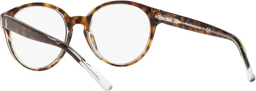 Vista 6 de Polo Ralph Lauren PP8533 - Marco redondo para gafas graduadas para niños color habana oscura brillante sobre lente de cristaldemostración 1811in